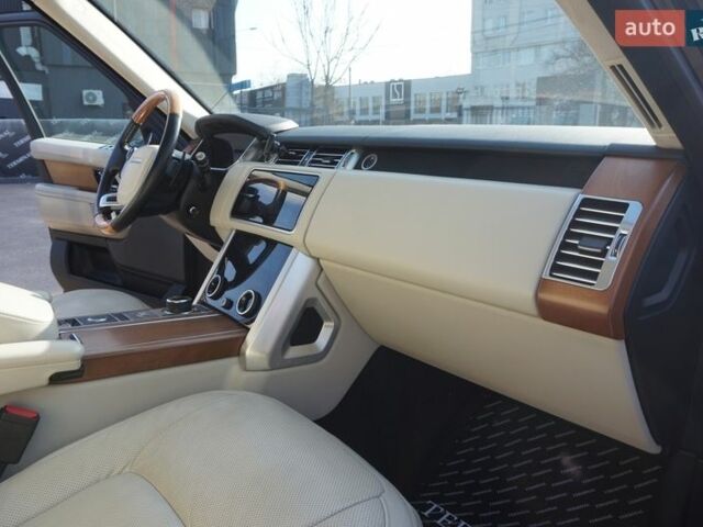 Черный Ленд Ровер Рендж Ровер, объемом двигателя 4.37 л и пробегом 127 тыс. км за 69999 $, фото 39 на Automoto.ua