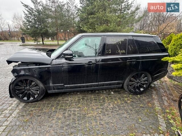 Черный Ленд Ровер Рендж Ровер, объемом двигателя 5 л и пробегом 55 тыс. км за 29999 $, фото 1 на Automoto.ua