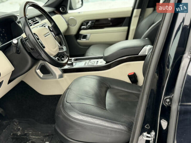 Черный Ленд Ровер Рендж Ровер, объемом двигателя 5 л и пробегом 163 тыс. км за 57000 $, фото 34 на Automoto.ua