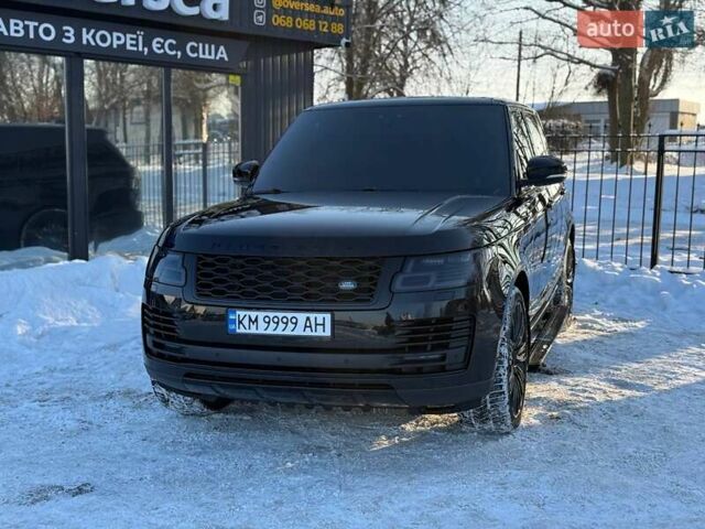 Черный Ленд Ровер Рендж Ровер, объемом двигателя 5 л и пробегом 163 тыс. км за 59000 $, фото 5 на Automoto.ua