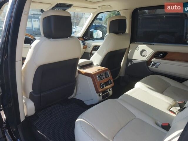 Черный Ленд Ровер Рендж Ровер, объемом двигателя 4.37 л и пробегом 127 тыс. км за 69999 $, фото 28 на Automoto.ua