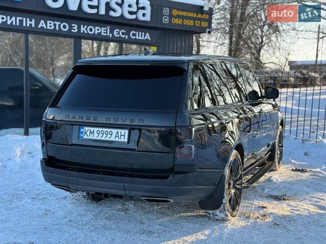Чорний Ленд Ровер Рендж Ровер, об'ємом двигуна 5 л та пробігом 163 тис. км за 63000 $, фото 13 на Automoto.ua