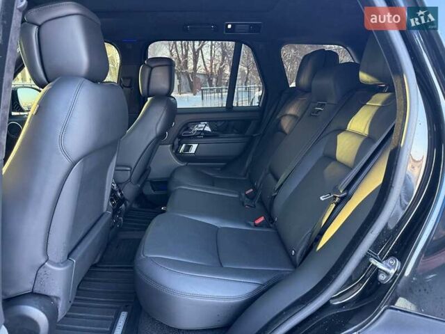 Чорний Ленд Ровер Рендж Ровер, об'ємом двигуна 5 л та пробігом 163 тис. км за 63000 $, фото 25 на Automoto.ua