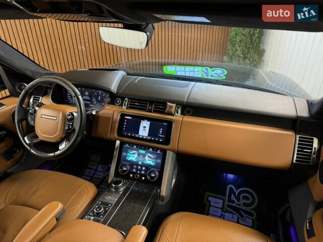Чорний Ленд Ровер Рендж Ровер, об'ємом двигуна 4.37 л та пробігом 115 тис. км за 88000 $, фото 19 на Automoto.ua