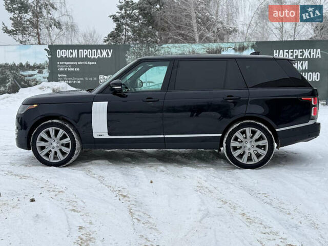 Чорний Ленд Ровер Рендж Ровер, об'ємом двигуна 5 л та пробігом 163 тис. км за 74000 $, фото 9 на Automoto.ua