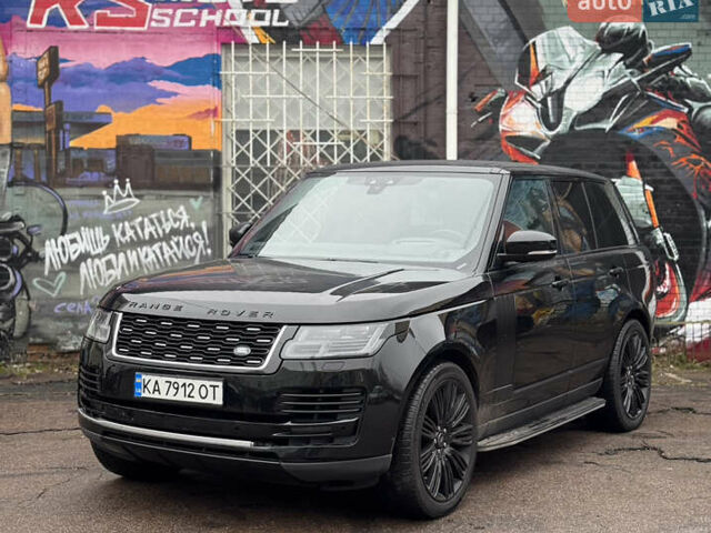 Черный Ленд Ровер Рендж Ровер, объемом двигателя 3 л и пробегом 112 тыс. км за 65000 $, фото 5 на Automoto.ua