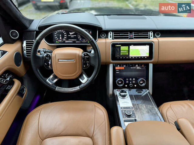 Ленд Ровер Рендж Ровер 2019 в Львове на Automoto.ua Черный Ленд Ровер Рендж Ровер, объемом двигателя 4.37 л и пробегом 160 тыс. км за 74900 $, фото 74 на Automoto.ua