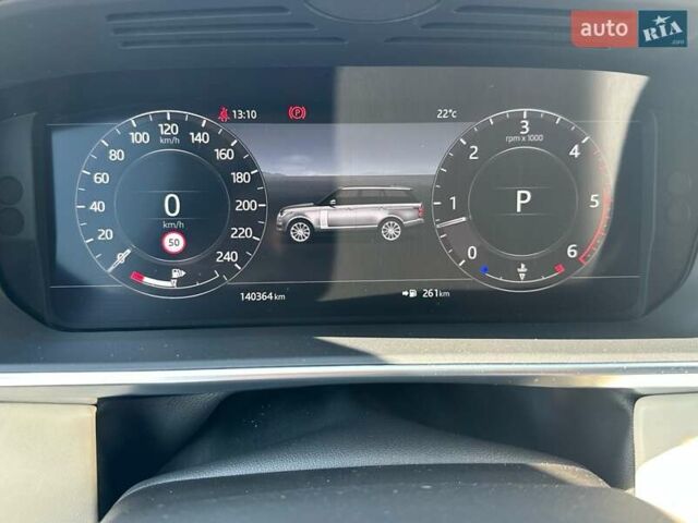 Чорний Ленд Ровер Рендж Ровер, об'ємом двигуна 4.37 л та пробігом 140 тис. км за 77000 $, фото 3 на Automoto.ua