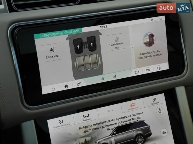 Чорний Ленд Ровер Рендж Ровер, об'ємом двигуна 4.37 л та пробігом 115 тис. км за 112000 $, фото 24 на Automoto.ua