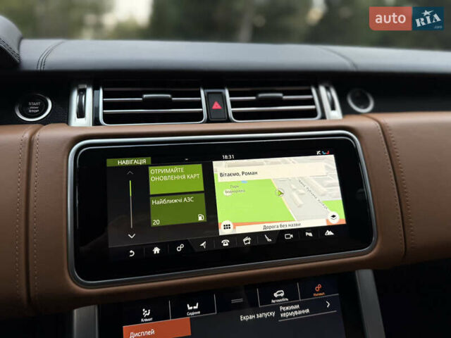 Ленд Ровер Рендж Ровер 2019 в Львове на Automoto.ua Черный Ленд Ровер Рендж Ровер, объемом двигателя 4.37 л и пробегом 160 тыс. км за 74900 $, фото 60 на Automoto.ua
