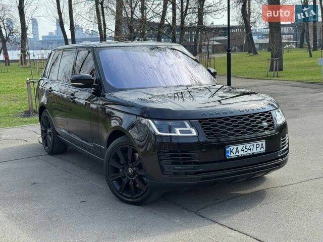 Черный Ленд Ровер Рендж Ровер, объемом двигателя 4.37 л и пробегом 119 тыс. км за 61900 $, фото 2 на Automoto.ua