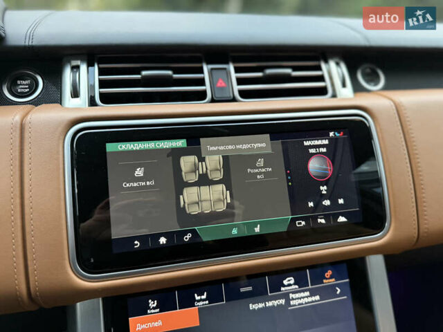 Ленд Ровер Рендж Ровер 2019 в Львове на Automoto.ua Черный Ленд Ровер Рендж Ровер, объемом двигателя 4.37 л и пробегом 160 тыс. км за 74900 $, фото 55 на Automoto.ua