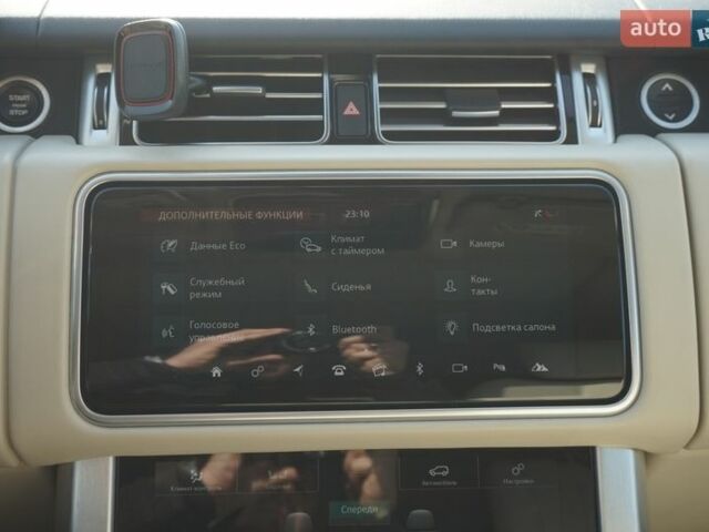 Черный Ленд Ровер Рендж Ровер, объемом двигателя 4.37 л и пробегом 127 тыс. км за 69999 $, фото 59 на Automoto.ua