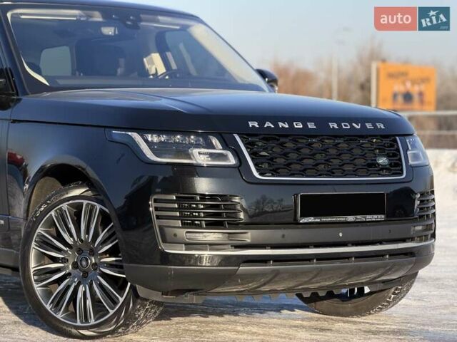 Чорний Ленд Ровер Рендж Ровер, об'ємом двигуна 4.37 л та пробігом 118 тис. км за 72900 $, фото 9 на Automoto.ua