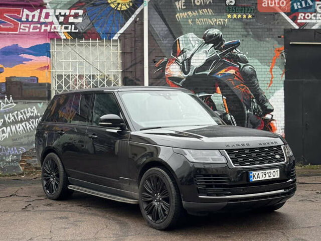 Черный Ленд Ровер Рендж Ровер, объемом двигателя 3 л и пробегом 112 тыс. км за 65000 $, фото 1 на Automoto.ua