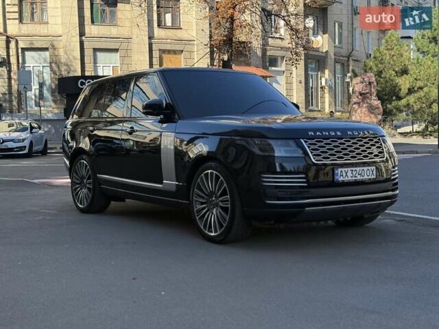 Ленд Ровер Рендж Ровер 2019 у Києві на Automoto.ua Чорний Ленд Ровер Рендж Ровер, об'ємом двигуна 3 л та пробігом 90 тис. км за 71000 $, фото 1 на Automoto.ua