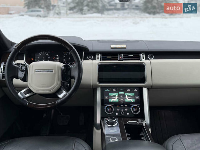 Черный Ленд Ровер Рендж Ровер, объемом двигателя 5 л и пробегом 163 тыс. км за 57000 $, фото 26 на Automoto.ua
