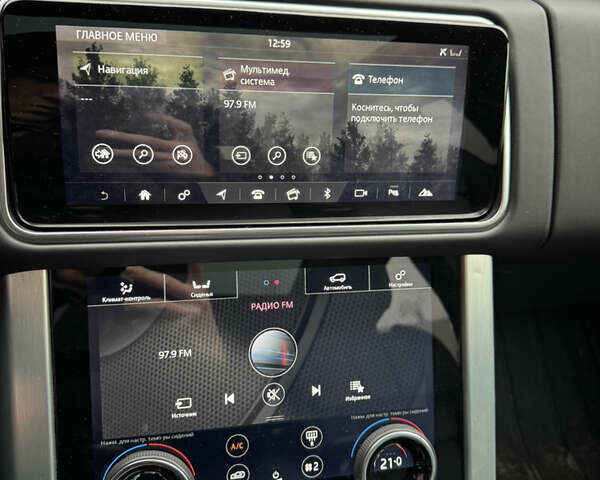 Черный Ленд Ровер Рендж Ровер, объемом двигателя 3 л и пробегом 112 тыс. км за 65000 $, фото 19 на Automoto.ua