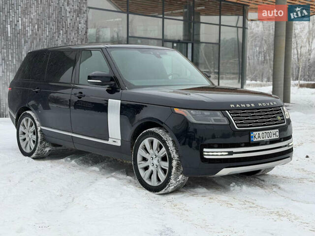 Чорний Ленд Ровер Рендж Ровер, об'ємом двигуна 5 л та пробігом 163 тис. км за 74000 $, фото 8 на Automoto.ua