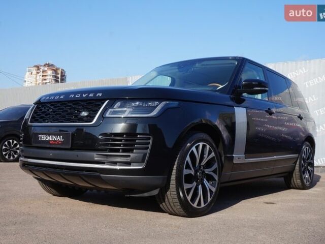 Черный Ленд Ровер Рендж Ровер, объемом двигателя 4.37 л и пробегом 127 тыс. км за 69999 $, фото 9 на Automoto.ua