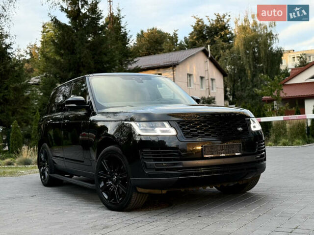 Ленд Ровер Рендж Ровер 2019 в Львове на Automoto.ua Черный Ленд Ровер Рендж Ровер, объемом двигателя 4.37 л и пробегом 160 тыс. км за 74900 $, фото 6 на Automoto.ua