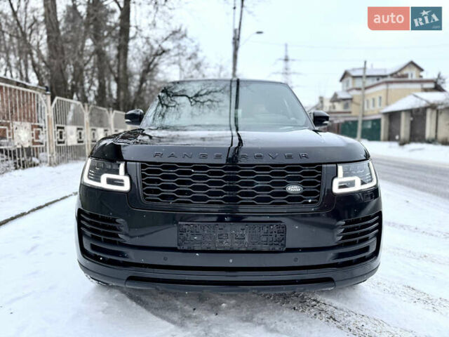 Чорний Ленд Ровер Рендж Ровер, об'ємом двигуна 4.37 л та пробігом 145 тис. км за 77000 $, фото 1 на Automoto.ua