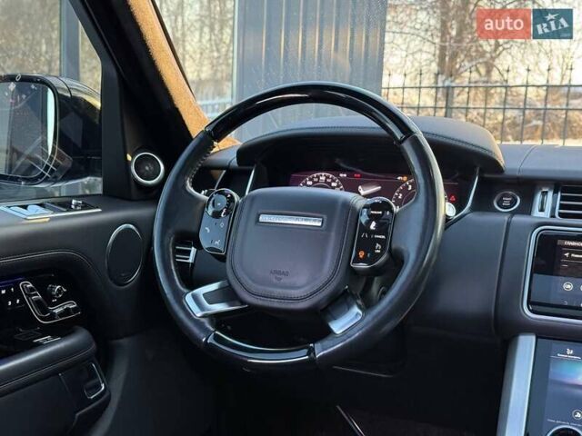 Чорний Ленд Ровер Рендж Ровер, об'ємом двигуна 5 л та пробігом 163 тис. км за 63000 $, фото 37 на Automoto.ua