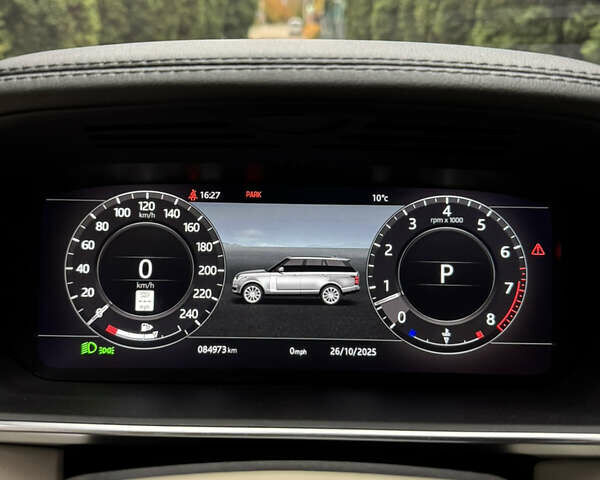 Черный Ленд Ровер Рендж Ровер, объемом двигателя 3 л и пробегом 84 тыс. км за 56000 $, фото 12 на Automoto.ua