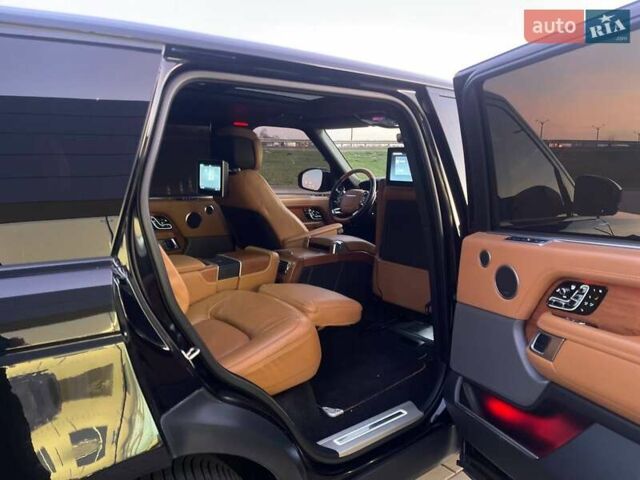 Черный Ленд Ровер Рендж Ровер, объемом двигателя 4.37 л и пробегом 137 тыс. км за 69000 $, фото 29 на Automoto.ua