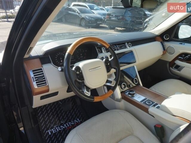 Черный Ленд Ровер Рендж Ровер, объемом двигателя 4.37 л и пробегом 127 тыс. км за 69999 $, фото 43 на Automoto.ua