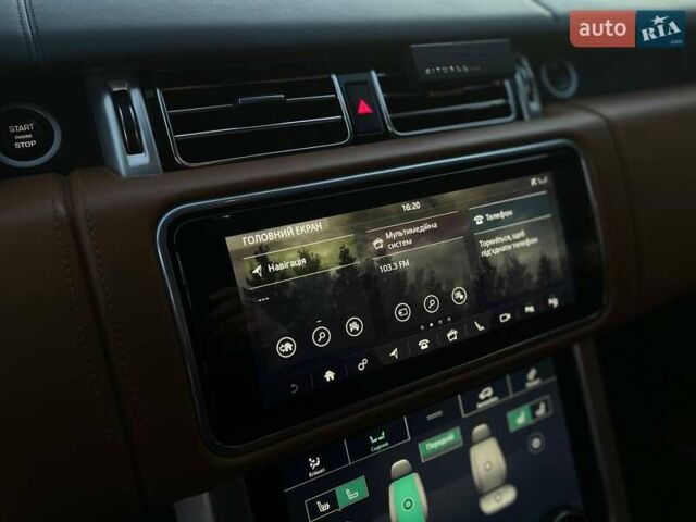 Черный Ленд Ровер Рендж Ровер, объемом двигателя 4.37 л и пробегом 137 тыс. км за 69000 $, фото 13 на Automoto.ua