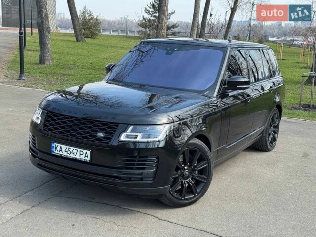 Черный Ленд Ровер Рендж Ровер, объемом двигателя 4.37 л и пробегом 119 тыс. км за 61900 $, фото 5 на Automoto.ua