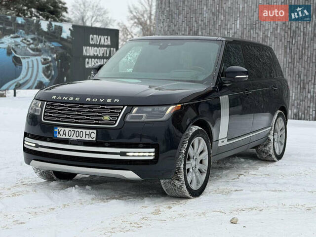 Чорний Ленд Ровер Рендж Ровер, об'ємом двигуна 5 л та пробігом 163 тис. км за 74000 $, фото 1 на Automoto.ua