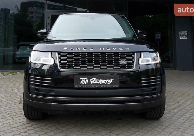Черный Ленд Ровер Рендж Ровер, объемом двигателя 4.37 л и пробегом 128 тыс. км за 79500 $, фото 7 на Automoto.ua