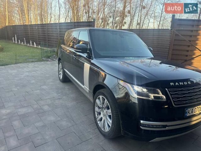 Чорний Ленд Ровер Рендж Ровер, об'ємом двигуна 5 л та пробігом 160 тис. км за 67000 $, фото 5 на Automoto.ua