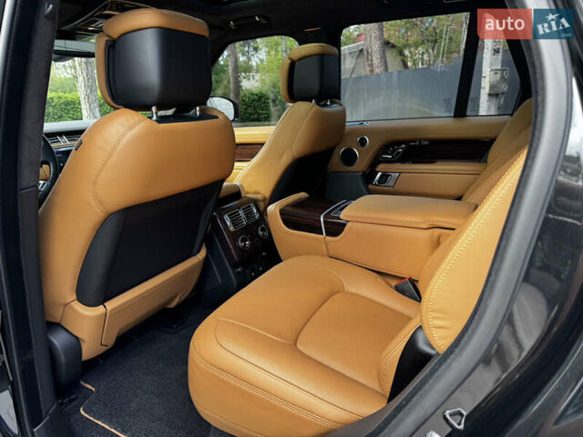 Черный Ленд Ровер Рендж Ровер, объемом двигателя 2.99 л и пробегом 88 тыс. км за 76900 $, фото 3 на Automoto.ua