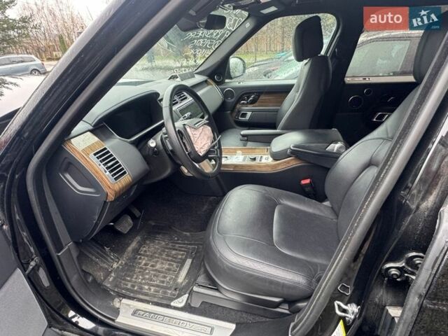 Черный Ленд Ровер Рендж Ровер, объемом двигателя 5 л и пробегом 55 тыс. км за 29999 $, фото 13 на Automoto.ua