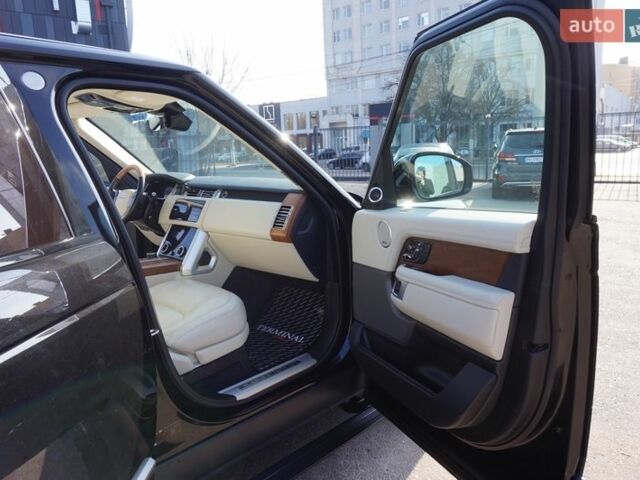 Черный Ленд Ровер Рендж Ровер, объемом двигателя 4.37 л и пробегом 127 тыс. км за 69999 $, фото 34 на Automoto.ua