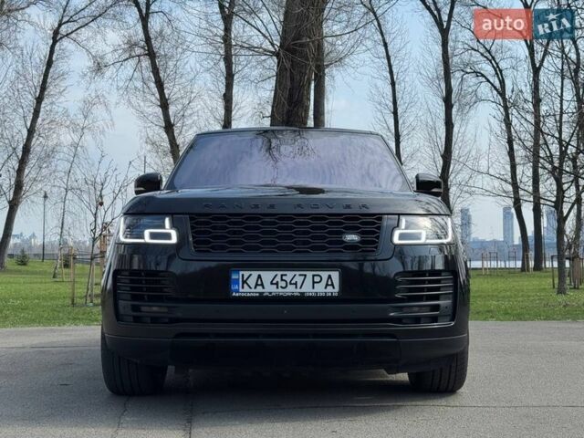 Черный Ленд Ровер Рендж Ровер, объемом двигателя 4.37 л и пробегом 119 тыс. км за 61900 $, фото 6 на Automoto.ua