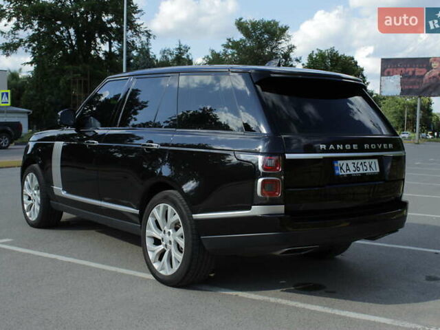 Черный Ленд Ровер Рендж Ровер, объемом двигателя 4.37 л и пробегом 134 тыс. км за 68500 $, фото 16 на Automoto.ua