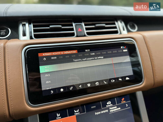 Ленд Ровер Рендж Ровер 2019 в Львове на Automoto.ua Черный Ленд Ровер Рендж Ровер, объемом двигателя 4.37 л и пробегом 160 тыс. км за 74900 $, фото 56 на Automoto.ua