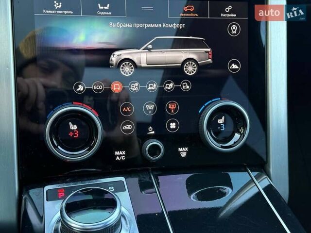 Черный Ленд Ровер Рендж Ровер, объемом двигателя 5 л и пробегом 163 тыс. км за 59000 $, фото 44 на Automoto.ua