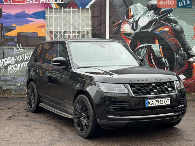 Черный Ленд Ровер Рендж Ровер, объемом двигателя 3 л и пробегом 112 тыс. км за 65000 $, фото 2 на Automoto.ua