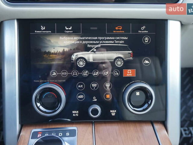 Ленд Ровер Рендж Ровер 2019 в Одессе на Automoto.ua Черный Ленд Ровер Рендж Ровер, объемом двигателя 4.37 л и пробегом 125 тыс. км за 69900 $, фото 60 на Automoto.ua