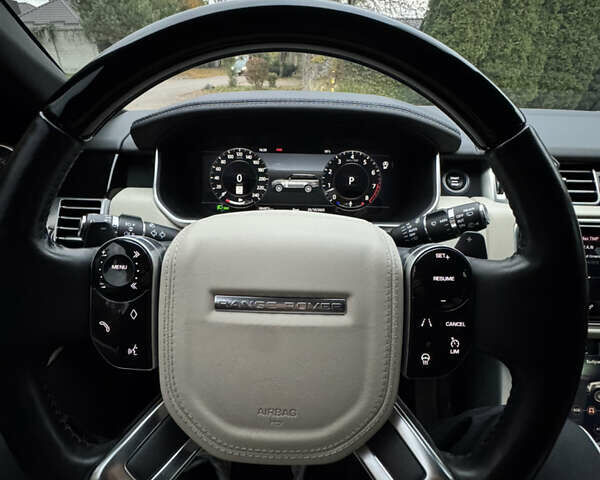 Черный Ленд Ровер Рендж Ровер, объемом двигателя 3 л и пробегом 84 тыс. км за 56000 $, фото 10 на Automoto.ua