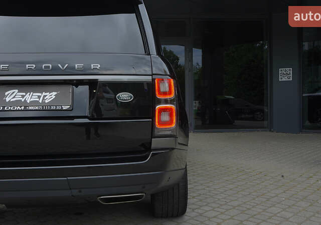 Черный Ленд Ровер Рендж Ровер, объемом двигателя 4.37 л и пробегом 128 тыс. км за 79500 $, фото 22 на Automoto.ua