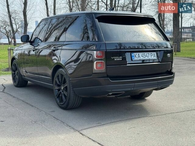 Черный Ленд Ровер Рендж Ровер, объемом двигателя 4.37 л и пробегом 119 тыс. км за 61900 $, фото 14 на Automoto.ua