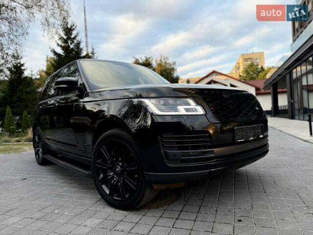 Ленд Ровер Рендж Ровер 2019 в Львове на Automoto.ua Черный Ленд Ровер Рендж Ровер, объемом двигателя 4.37 л и пробегом 160 тыс. км за 74900 $, фото 5 на Automoto.ua