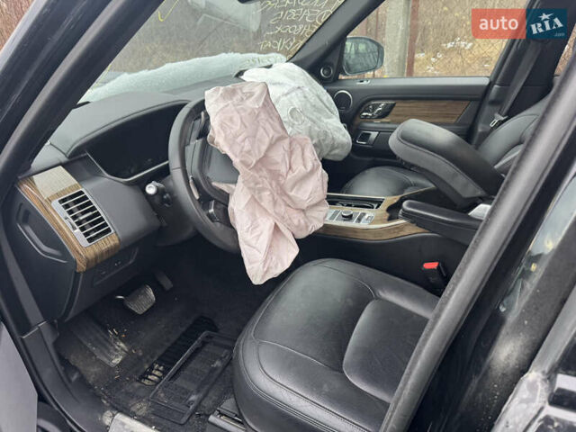 Черный Ленд Ровер Рендж Ровер, объемом двигателя 5 л и пробегом 54 тыс. км за 29999 $, фото 4 на Automoto.ua