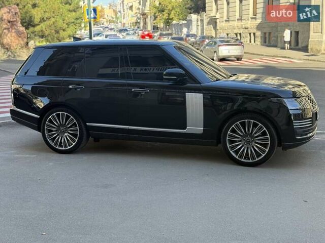 Ленд Ровер Рендж Ровер 2019 у Києві на Automoto.ua Чорний Ленд Ровер Рендж Ровер, об'ємом двигуна 3 л та пробігом 90 тис. км за 71000 $, фото 5 на Automoto.ua